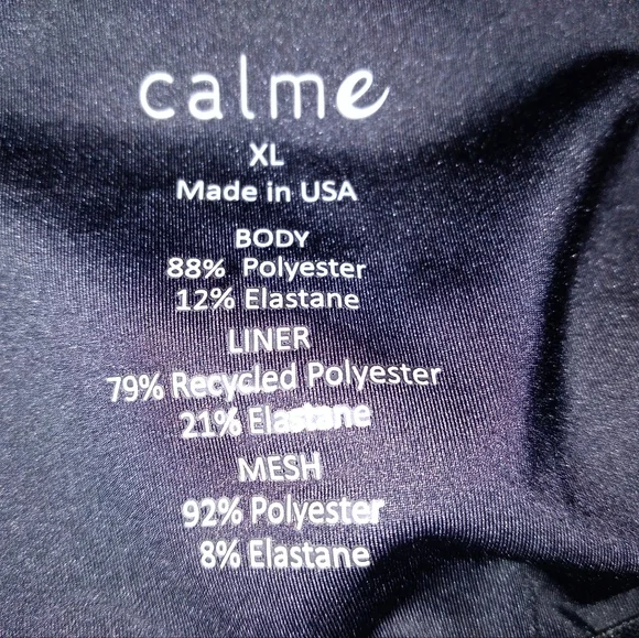 NWT Calme by Johnny Was Endurance Sports Bra Size XL - Picture 5 of 5